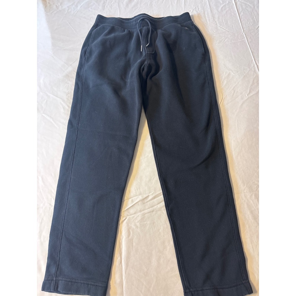 Abercrombie & Fitch Sweatpants Kids Medium Black‎ Good Fleece Joggers Moose Logo